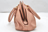 Authentic FENDI Vintage Selleria Shoulder Hand Bag Purse Leather Pink 2744K