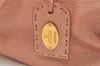 Authentic FENDI Vintage Selleria Shoulder Hand Bag Purse Leather Pink 2744K