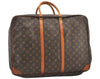 Authentic Louis Vuitton Monogram Sirius 50 Travel Boston Bag M41406 LV 2746J