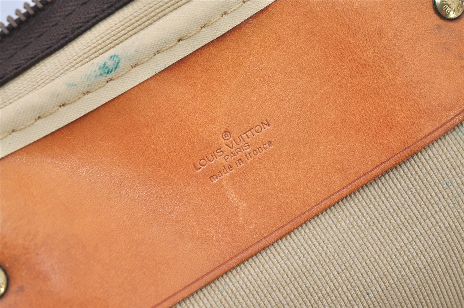 Authentic Louis Vuitton Monogram Sirius 50 Travel Boston Bag M41406 LV 2746J