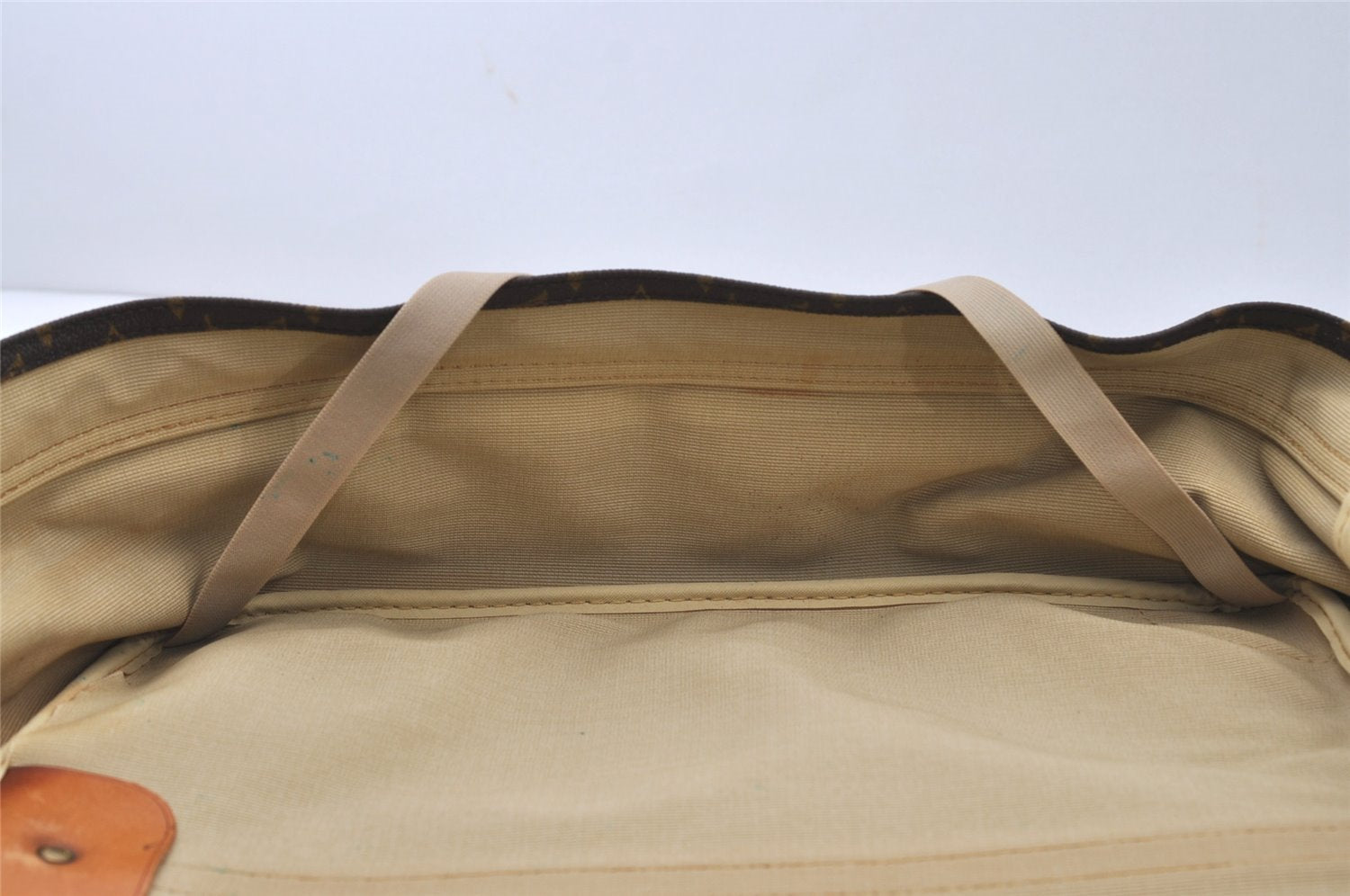 Authentic Louis Vuitton Monogram Sirius 50 Travel Boston Bag M41406 LV 2746J