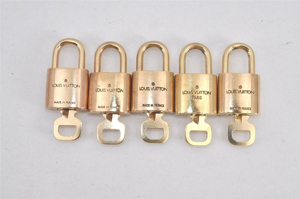 Authentic Louis Vuitton Padlock & Keys 10Set LV 2746L