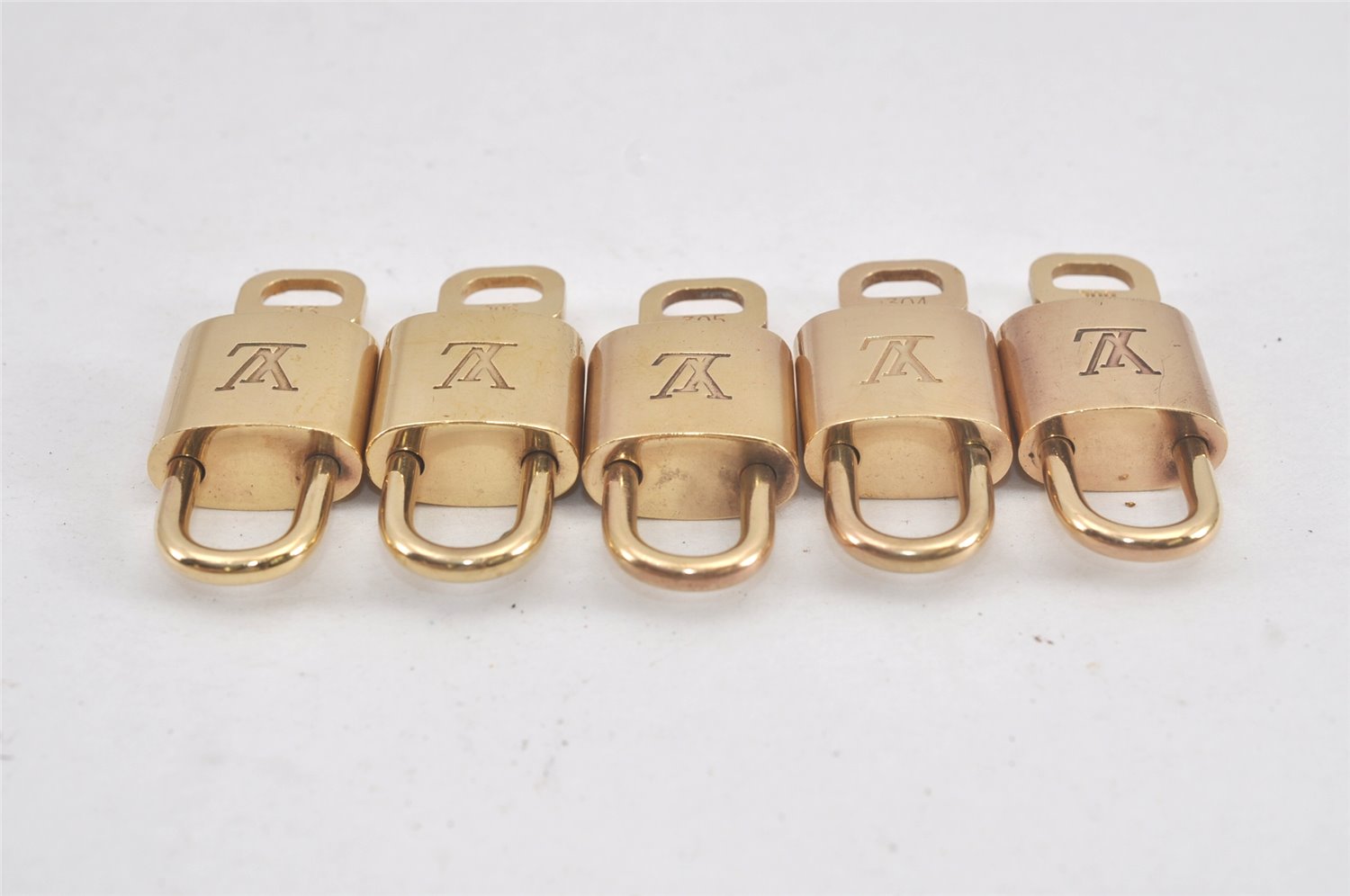 Authentic Louis Vuitton Padlock & Keys 10Set LV 2746L