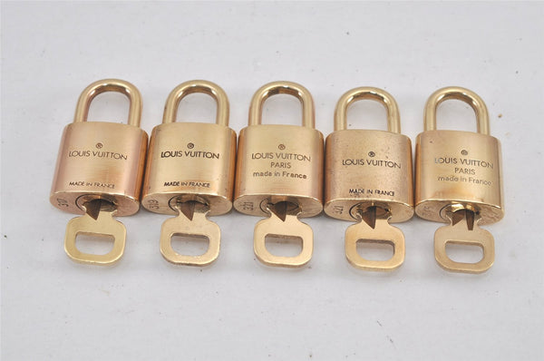 Authentic Louis Vuitton Padlock & Keys 10Set LV 2746L