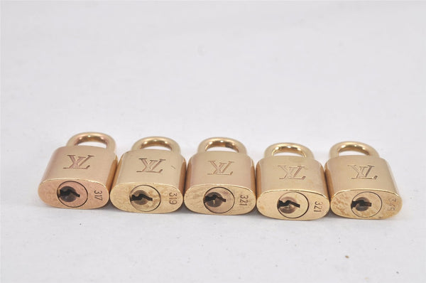 Authentic Louis Vuitton Padlock & Keys 10Set LV 2746L