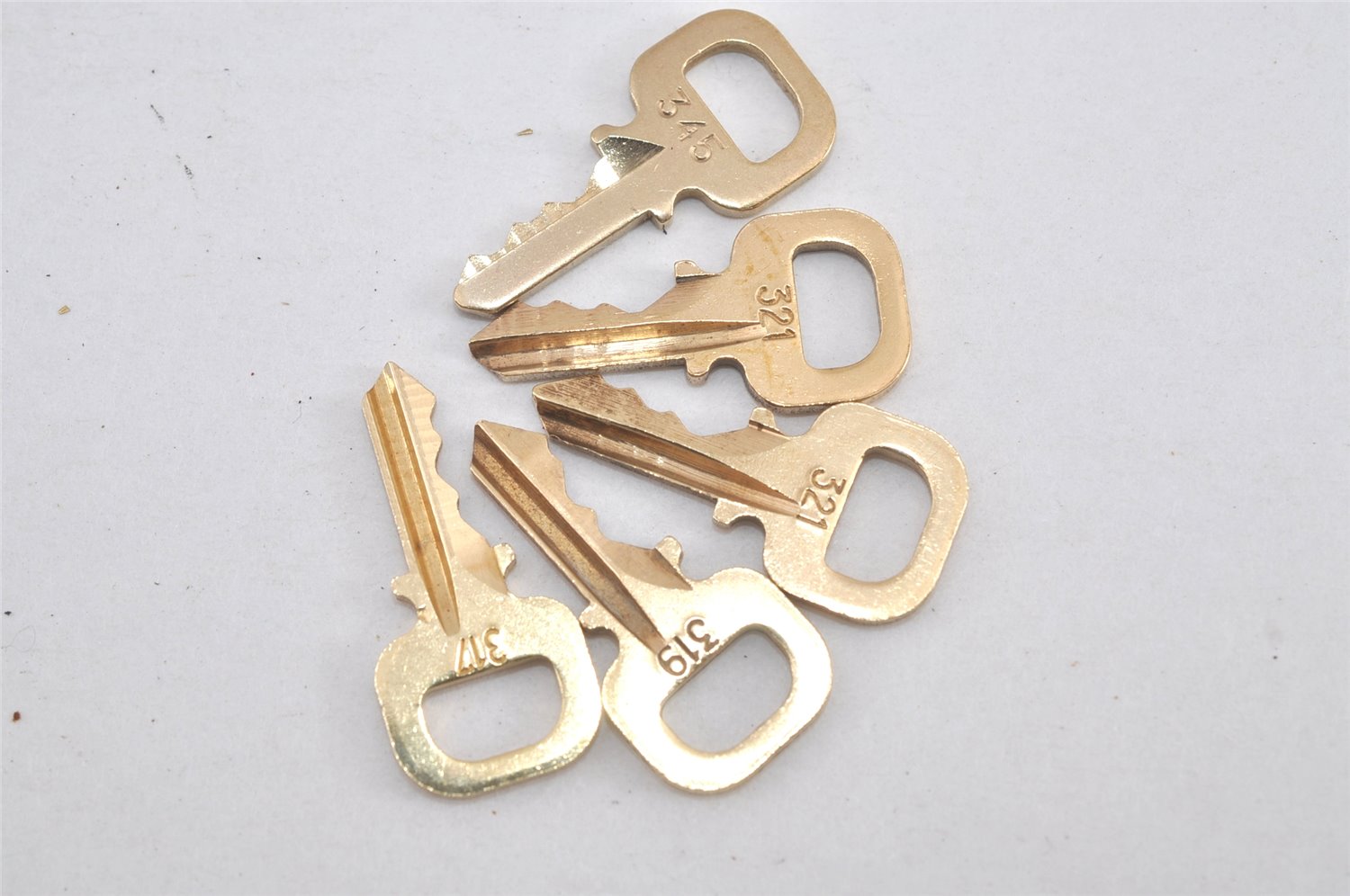 Authentic Louis Vuitton Padlock & Keys 10Set LV 2746L