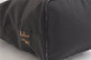 Authentic FENDI Vintage Nylon Leather Hand Tote Bag Black 2747K