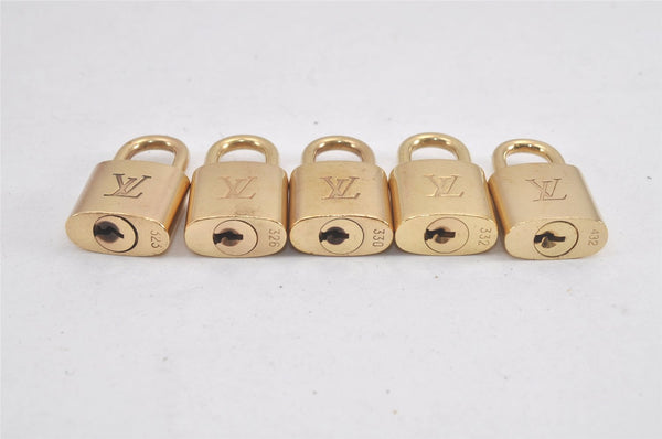 Authentic Louis Vuitton Padlock & Keys 10Set LV 2748L