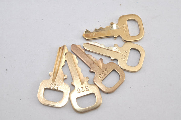 Authentic Louis Vuitton Padlock & Keys 10Set LV 2748L