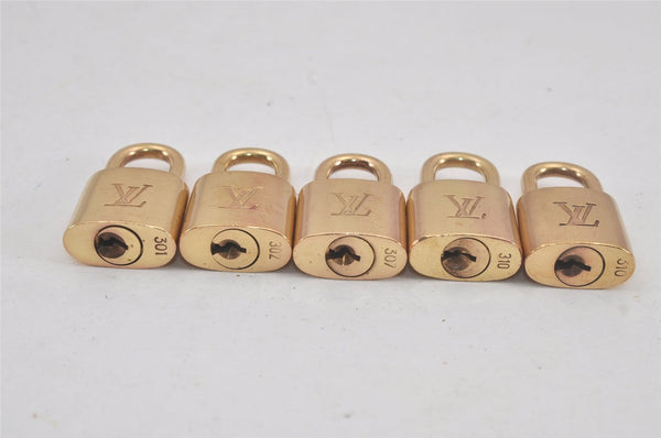 Authentic Louis Vuitton Padlock & Keys 10Set LV 2749L