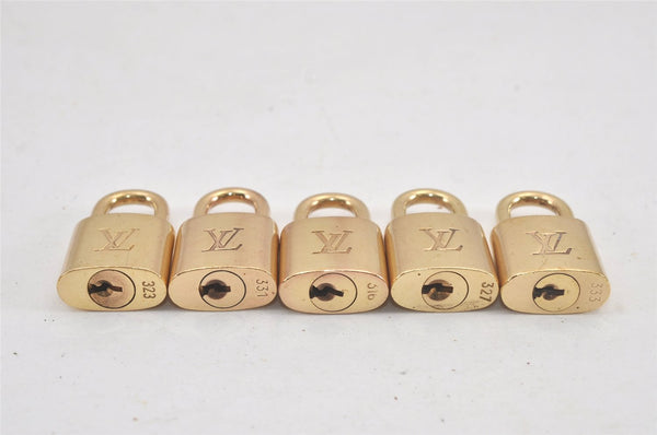 Authentic Louis Vuitton Padlock & Keys 10Set LV 2749L