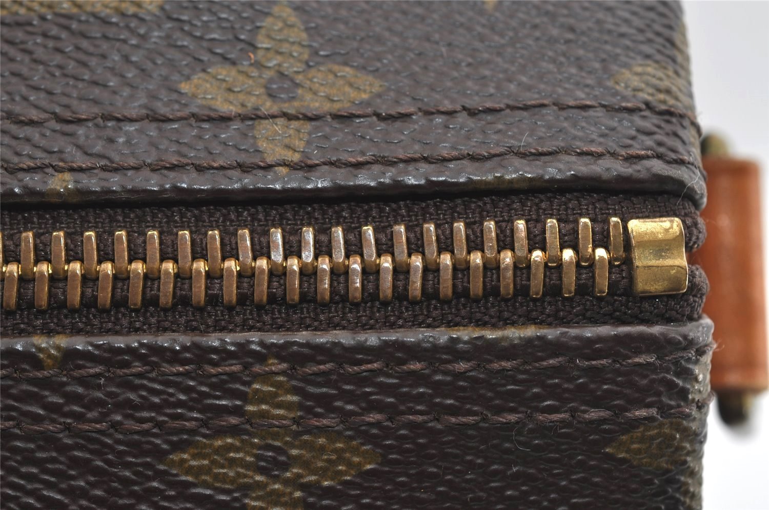 Authentic Louis Vuitton Monogram Keepall Bandouliere 60 M41412 Boston Bag 2751I
