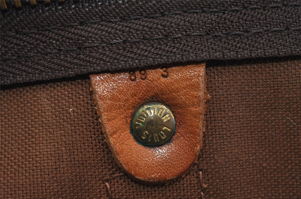 Authentic Louis Vuitton Monogram Keepall Bandouliere 60 M41412 Boston Bag 2751I