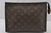 Auth Louis Vuitton Monogram Poche Toilette 26 Cosmetics Pouch Old Model LV 2751J