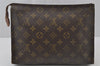 Auth Louis Vuitton Monogram Poche Toilette 26 Cosmetics Pouch Old Model LV 2751J