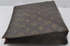 Auth Louis Vuitton Monogram Poche Toilette 26 Cosmetics Pouch Old Model LV 2751J