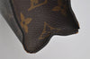 Auth Louis Vuitton Monogram Poche Toilette 26 Cosmetics Pouch Old Model LV 2751J