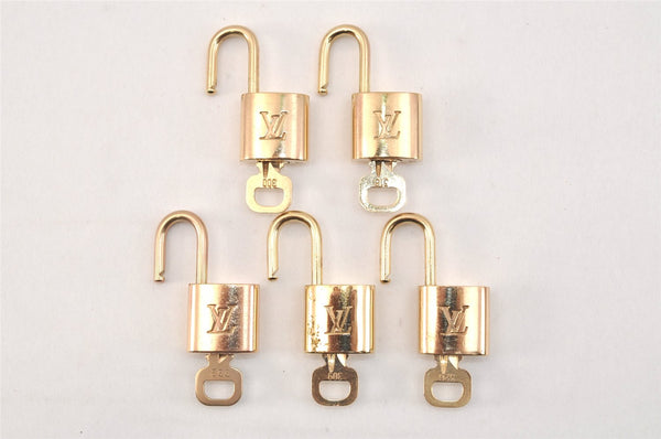 Authentic Louis Vuitton Padlock & Keys 10Set LV 2751L