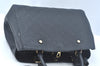 Auth Louis Vuitton Monogram Empreinte Montaigne MM Hand Bag Black Junk 2752I