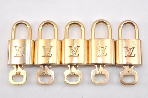 Authentic Louis Vuitton Padlock & Keys 10Set LV 2752L