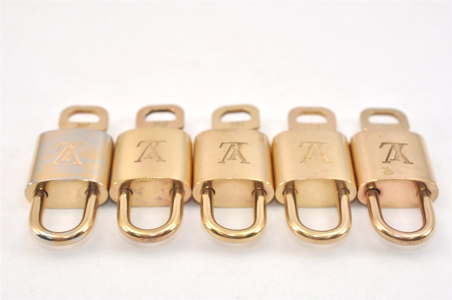 Authentic Louis Vuitton Padlock & Keys 10Set LV 2752L