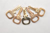 Authentic Louis Vuitton Padlock & Keys 10Set LV 2752L