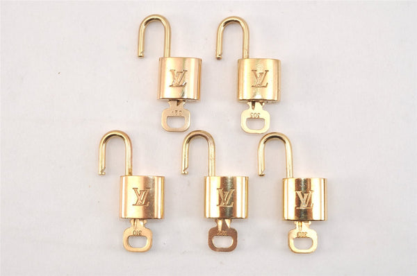 Authentic Louis Vuitton Padlock & Keys 10Set LV 2752L