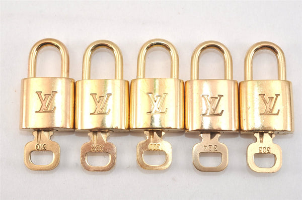 Authentic Louis Vuitton Padlock & Keys 10Set LV 2752L