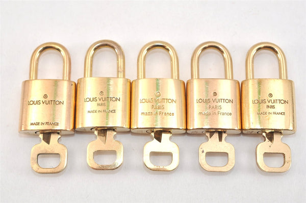 Authentic Louis Vuitton Padlock & Keys 10Set LV 2752L