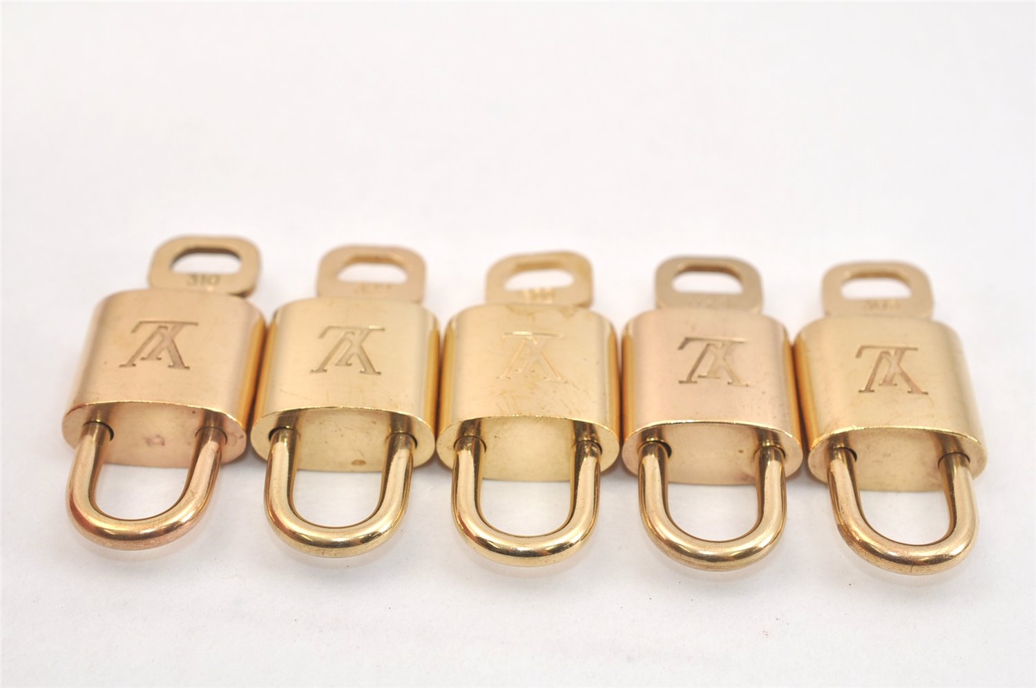 Authentic Louis Vuitton Padlock & Keys 10Set LV 2752L