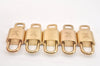 Authentic Louis Vuitton Padlock & Keys 10Set LV 2752L