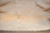 Authentic GUCCI Web Sherry Line Clutch Hand Bag GG PVC Leather Brown Junk 2753I