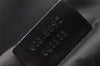 Authentic GUCCI 2Way Shoulder Hand Bag Nylon Leather 0130092 Black 2754I
