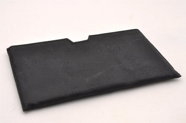 Authentic GUCCI 2Way Shoulder Hand Bag Nylon Leather 0130092 Black 2754I