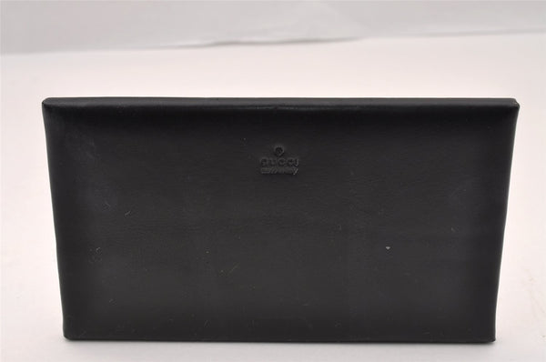 Authentic GUCCI 2Way Shoulder Hand Bag Nylon Leather 0130092 Black 2754I