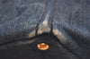 Authentic PRADA DENIM Vintage Canapa M 2Way Shoulder Hand Bag B2642B Blue 2754J