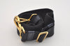 Authentic PRADA DENIM Vintage Canapa M 2Way Shoulder Hand Bag B2642B Blue 2754J
