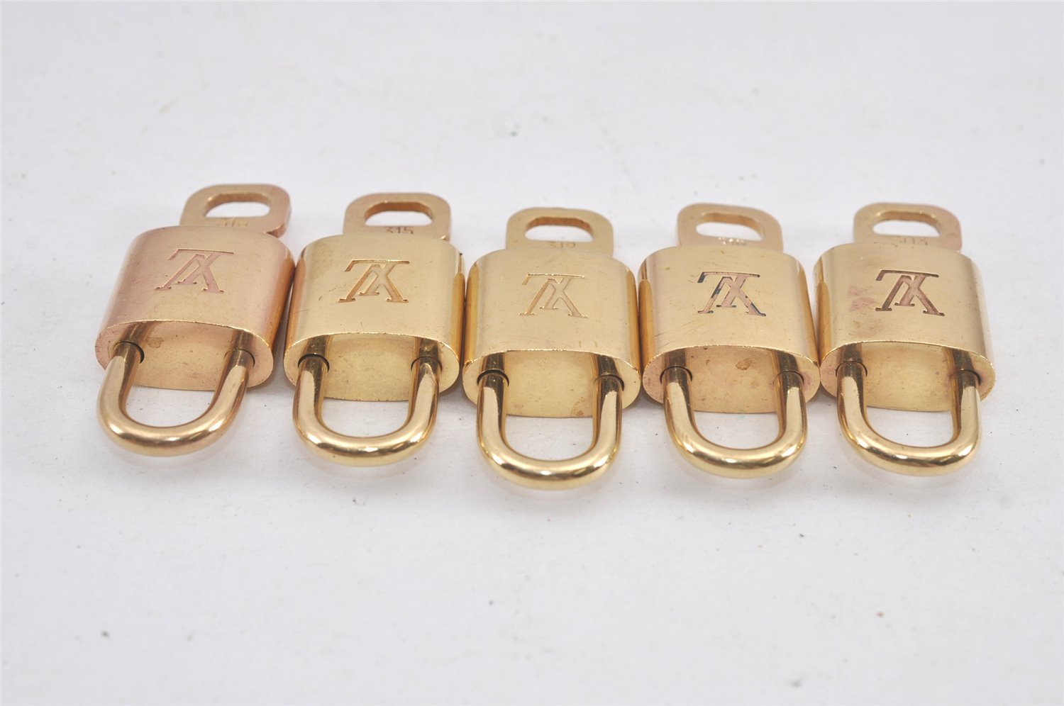 Authentic Louis Vuitton Padlock & Keys 10Set LV 2754L