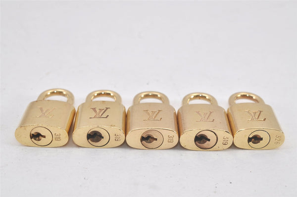 Authentic Louis Vuitton Padlock & Keys 10Set LV 2754L