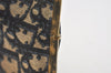 Authentic Christian Dior Trotter Clutch Hand Bag Purse Canvas Leather Blue 2755I