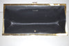 Authentic Christian Dior Trotter Clutch Hand Bag Purse Canvas Leather Blue 2755I
