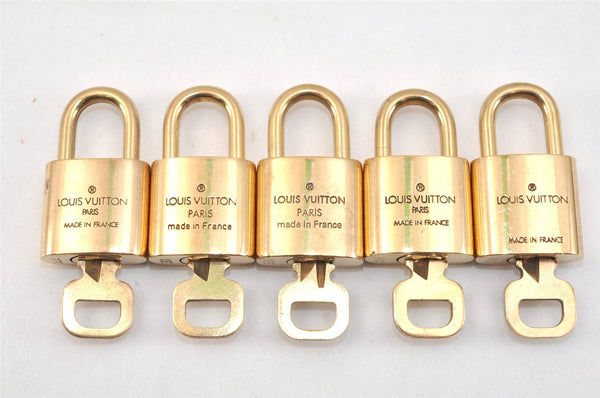 Authentic Louis Vuitton Padlock & Keys 10Set LV 2755L