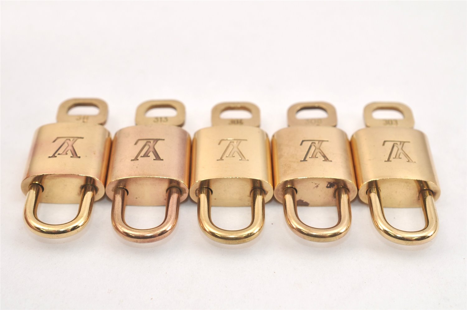 Authentic Louis Vuitton Padlock & Keys 10Set LV 2755L