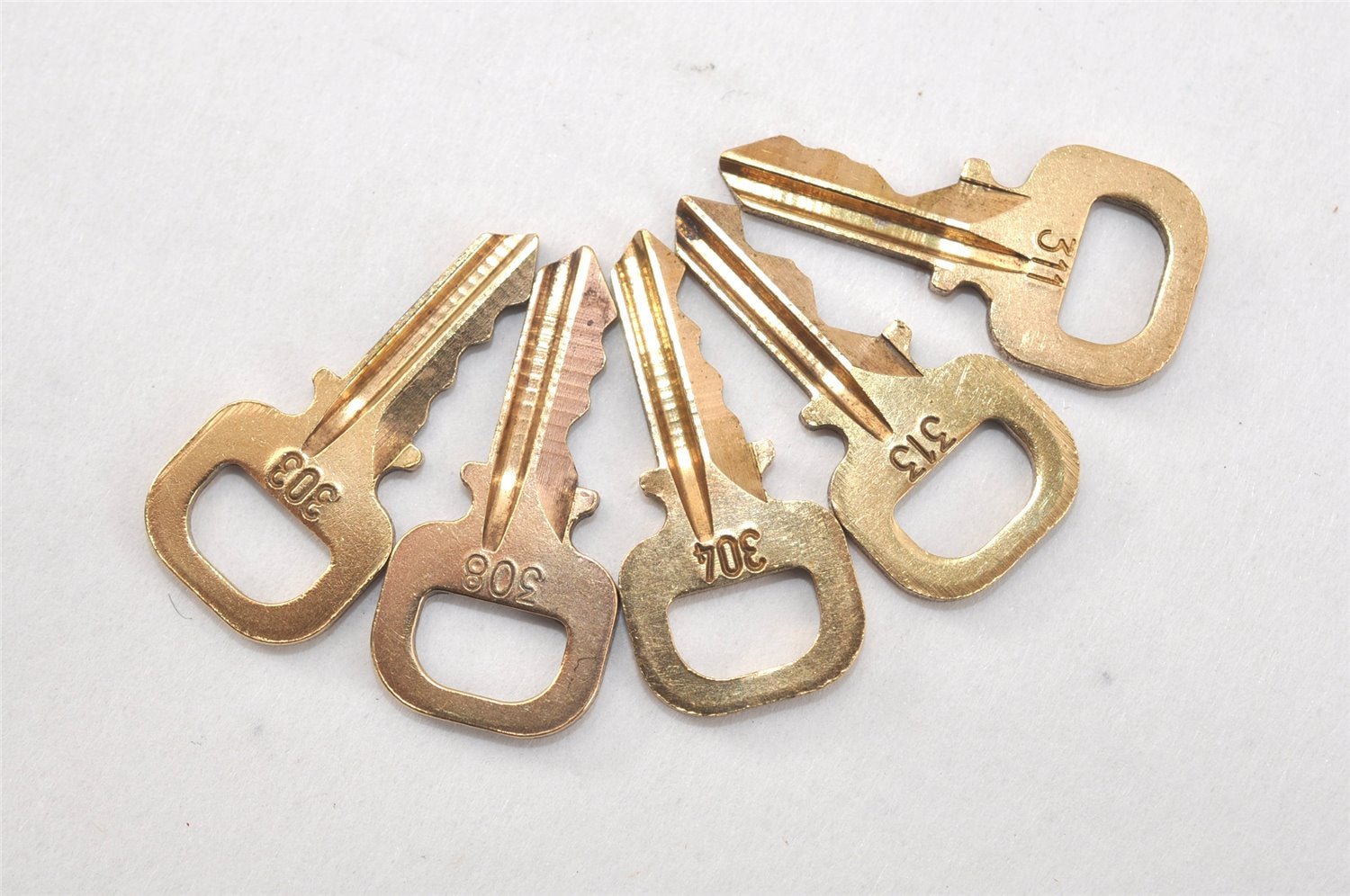 Authentic Louis Vuitton Padlock & Keys 10Set LV 2755L