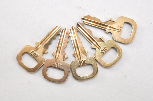 Authentic Louis Vuitton Padlock & Keys 10Set LV 2755L