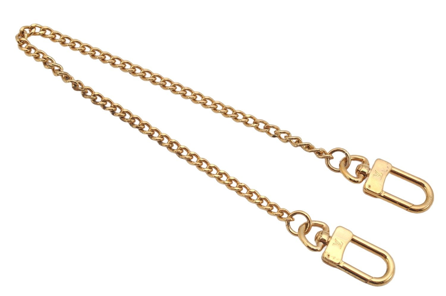 Authentic Louis Vuitton Chain Strap Gold 12.8