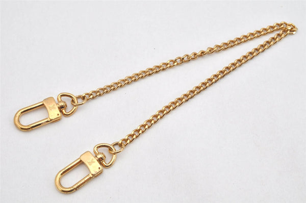 Authentic Louis Vuitton Chain Strap Gold 12.8" LV 2756K