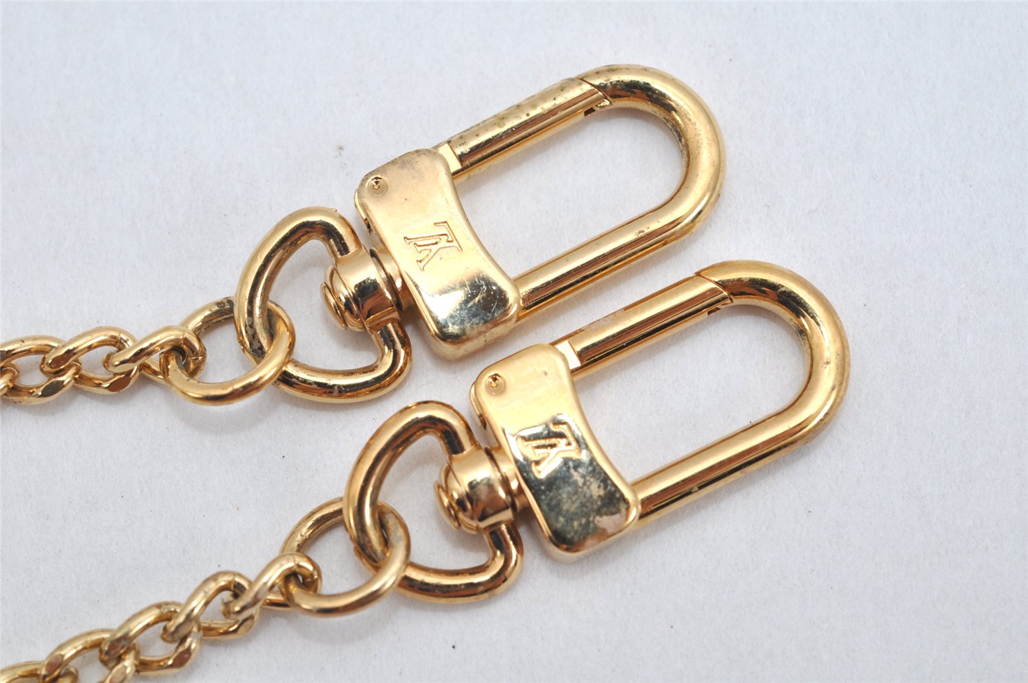 Authentic Louis Vuitton Chain Strap Gold 12.8