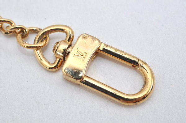 Authentic Louis Vuitton Chain Strap Gold 12.8" LV 2756K