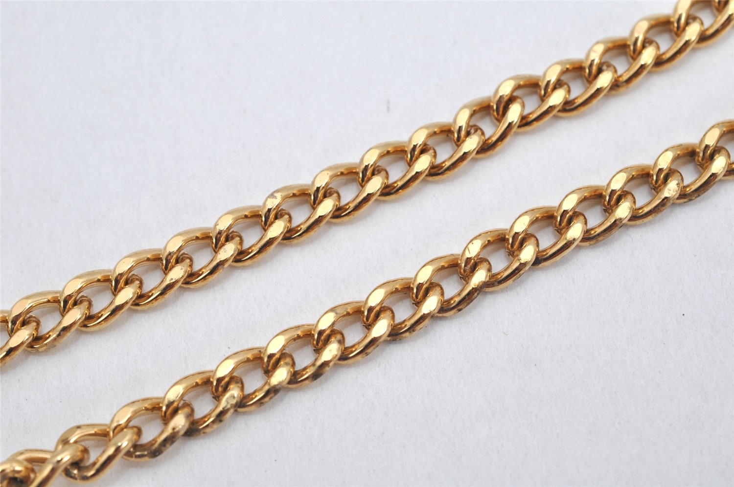 Authentic Louis Vuitton Chain Strap Gold 12.8